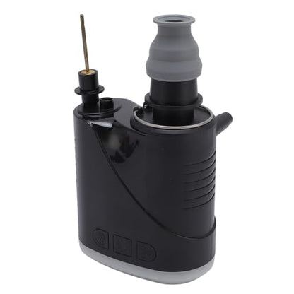 Naroote Electric Ball Pump, Automatic Air Pump Cordless Portable with 2000mAh Battery, Universal Nozzles for Basketball, Soccer, Football, Air Mattresses, Battery Powered Sports Ball