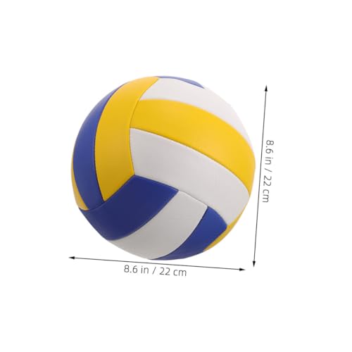 BESPORTBLE Soft Indoor Volleyball Training for Practice and Optimal Control and Stability for Youth and Adult Play Standard Thickness for Performance