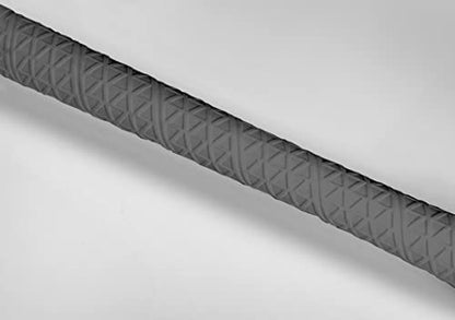 StickGrip X Series - Baseball, Softball, Hockey, Lacrosse,Pickleball Grip, Premium Sports Accessories,Enhanced Texture for Optimal Performance, Weather Resistant (Grey, 5")
