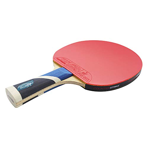 Karma Paddle Bundle (Includes Hard Case & 6 Balls) | Ping Pong Paddle | Pro Ping Pong Paddle | Table Tennis Paddle | Tournament Legal | ITTF Approved | Ping Pong Set