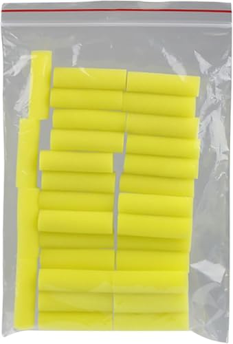 A Set 30 Pcs Cylinder Table Tennis Glues Brush for Water-Base Glues Sponge Wipe Table Tennis Racket Sponge Wipe Brush Set