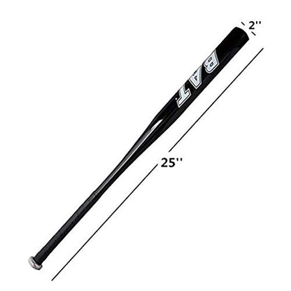 2 Packs 25 Inch Baseball Bat Self-Defense Softball Bat Home Defense Lightweight Aluminum Alloy