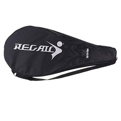 Aluminium Alloy Kids Junior Tennis Racquet Training Racket With Carry Bag Blue