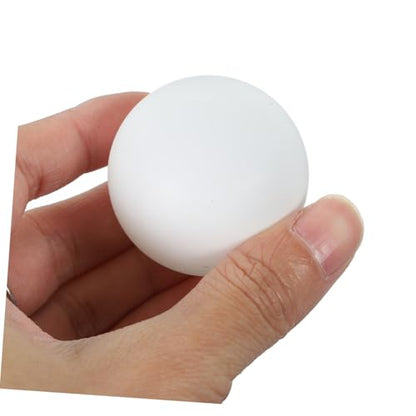 SUPVOX 10 Pcs High Elastic and Durable Table Tennis Balls (White) 50pcs Balls for Pong Balls for Table Tennis
