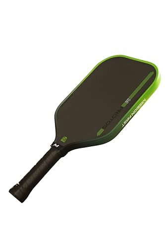 M1 Pickleball Paddles: USAP and PBCor.43 Approved, 16 MM, Elongated, Thermoformed, T700 Raw Carbon Fiber, Strong Power, Control, and Spin, Superior Paddle - color: Green