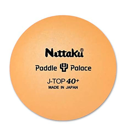 Nittaku J-Top Training Ball 40+ Bulk Pack (120 Table Tennis Balls)