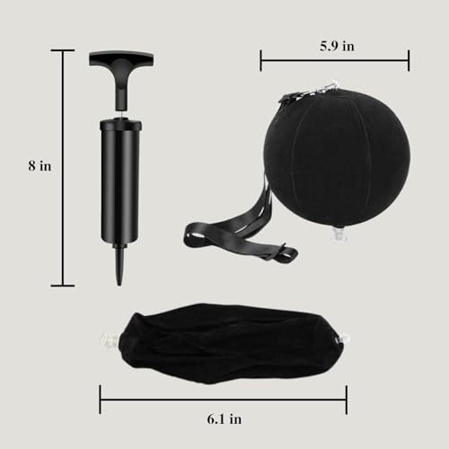 Golf Swing Training Aid, Smart Inflatable Ball, Wrist Trainer Pro and Swing Trainer Between Arms, Practice Equipment for Beginners