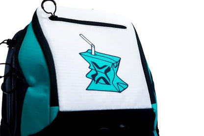 Axe Batpack | Baseball and Softball Backpack | Designed to Carry Bats, Cleats, & All Your Gear - color: Hit Juice