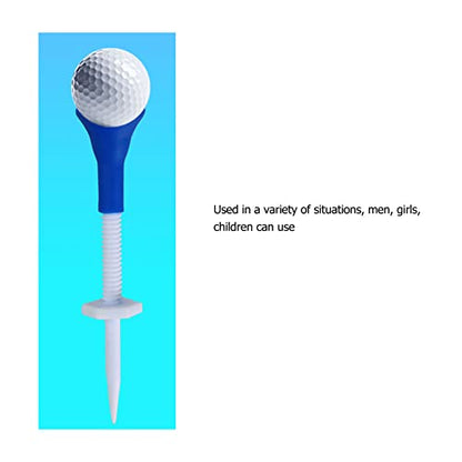 5 PCS Adjustable Sport Tees | Reduce Friction Plastic Tees for Training/Competition | Soft Rubber Head Cover, Hex Nut Adjustment | Sport Training Supplies for Men/Women/Youth