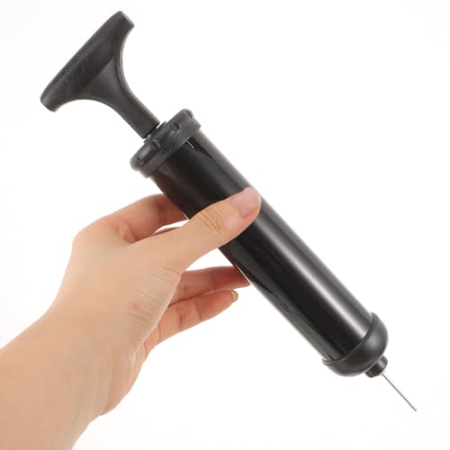 ORFOFE Hand Air Pump for Bike Tires and Sports Balls with 2 Needles, Manual Inflator for Basketball, Soccer, Volleyball, Yoga and Pilates Exercise Balls, Portable Outdoor Inflation Tool