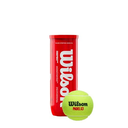 Wilson X3 Padel Balls, 3-Pack - style: X3