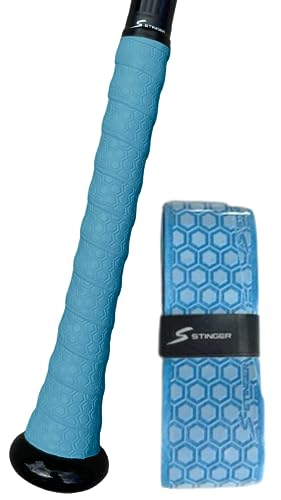 Stinger Sports Premium Polymer Bat Grip (Baseball and Softball) - color: Carolina Blue