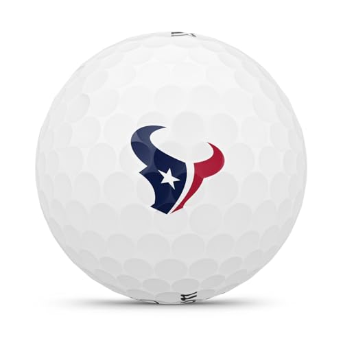 WILSON 2025 Duo Soft NFL Golf Ball - 12 Balls, White, Atlanta Falcons - color: Houston Texans