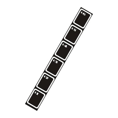 Non-Slip Agility Ladder – 250/350/450cm Jacob, Soccer Practice Tool, Speed Supply | Perfectly Great for Sports Fitness Exercise, Portable - size: 250x34x0.3CM