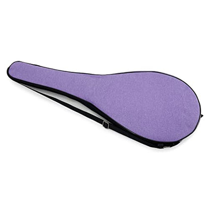 Single Tennis Racket Cover Lightweight Padded Tennis Racquet Bag - color: Purple, size: Large