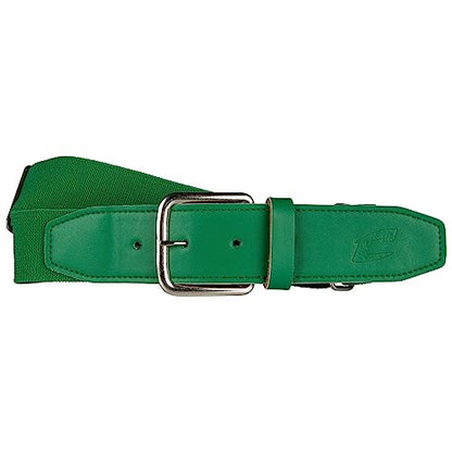 Champro Elastic Baseball Belt with 1.5-Inch Synthetic Tab - color: Kelly Green, size: Youth