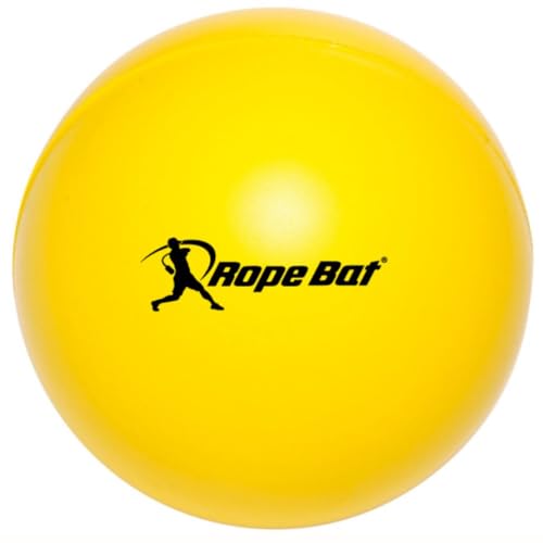 Rope Bat Ultimate Training Balls - Baseball & Softball Lightweight, Soft Training Balls - Indoor/Outdoor/Anywhere Batting Practice (Pack of 12)