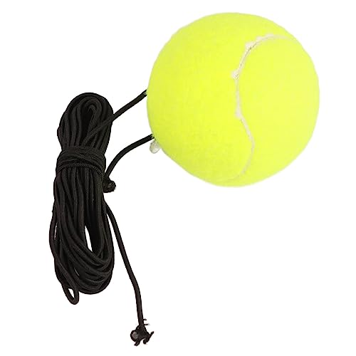 Tennis Training Ball with String, Tennis Trainer Ball Self Practice and Replacement Tool, Ideal for Indoor and Outdoor Practice