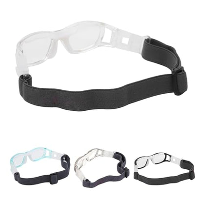 Dribbling Goggles Basketball 3PCS Kids Protective Sports Goggles - Super Soft Nose Pads for Ball Games