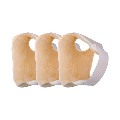 Rolyan – Palm Protector – Right Hand – 3 Pack, Soft Padded Palm Guard for Hand Contractures and Finger Spasticity, Lightweight Hand Protector, Washable - size: Pack of 3, style: Right Hand
