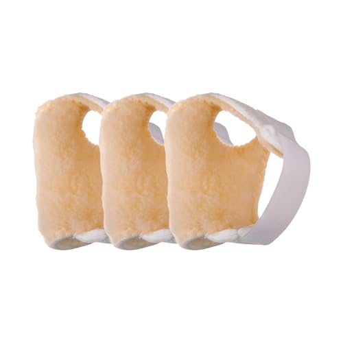 Rolyan – Palm Protector – Right Hand – 3 Pack, Soft Padded Palm Guard for Hand Contractures and Finger Spasticity, Lightweight Hand Protector, Washable - size: Pack of 3, style: Right Hand