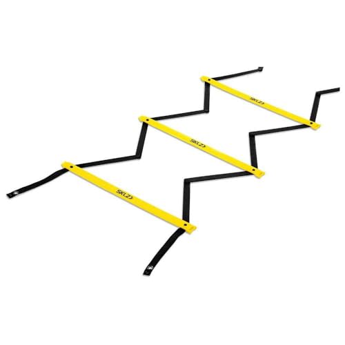 SKLZ Speed and Agility Ladder - Training Equipment for Athletes - Improve Coordination, Footwork, and Quickness - Ideal for Soccer, Football, and Fitness Workouts - style: Speed Agility Ladder, 10-Feet
