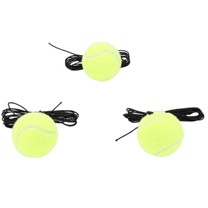 Estink Tennis Training Balls, Premium Synthetic Fiber Rebound Balls for Effective Skill Development and Self Practice for Beginners and Intermediate Players