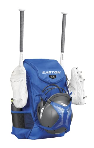 Easton | Ghost NX Backpack Equipment Bag | Adult | Fastpitch Softball | Team Logo Panel | Multiple Colors - color: Royal