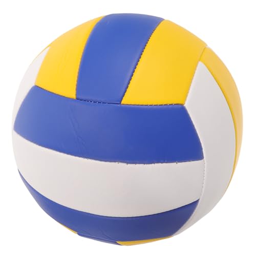BESPORTBLE Soft Volleyball for Indoor Training Pu Inflatable Machine-Stitched for Competitive Play and Practice for Middle School Players