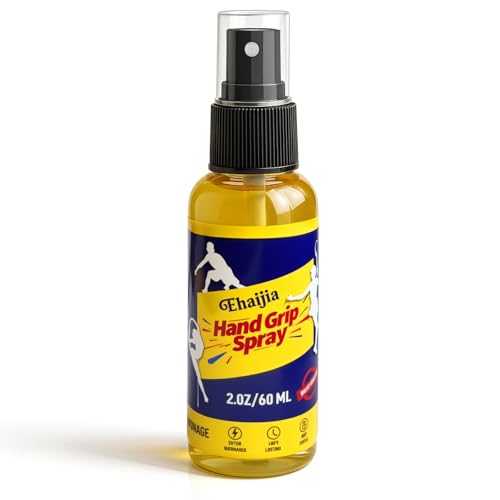 Sports Hand Grip Spray, 2 Oz Sweat Resistant Grip Spray, Enhance Control and Maximize Grip, Easy to Use & Quick-Drying, Fit for Pole Dancing, Tennis, Baseball, Football, Basketball, Golf, etc