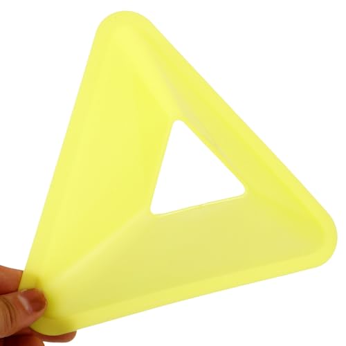 Happyyami 10pcs Soccer Training Cones Disc Set Orange Small Agility Sports Markers for Football Drills Field Practice and Soccer Coaching