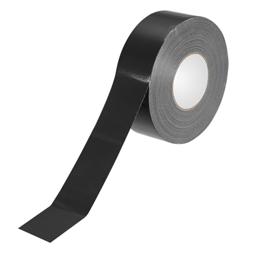 M METERXITY Pickleball Court Tape, Outdoor Pickleball Lines, No Residue Court Marking Kit for Temporary/Gym/Tennis/Driveway/Badminton/Backyard/Sport - color: Black, size: 2Inch x 295Ft
