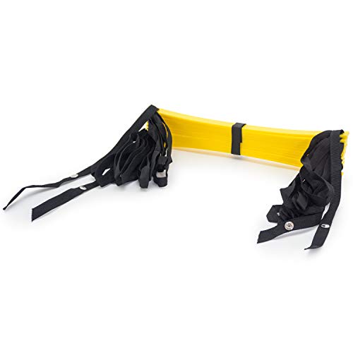 ProsourceFit Speed Agility Ladder 8, 12 and 20 Rung for Speed Training and Sports Agility Workouts with Free Carrying Bag - size: 12 rung