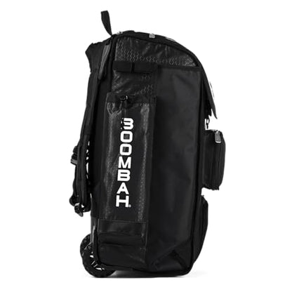 Boombah Catchers Superpack Hybrid Rolling Bat Bag - Multiple Colors - Wheeled & Backpack Version - color: Black