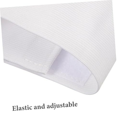 Abaodam 2Pcs Blank Captain Armband for Soccer Football Arm Bands Comfortable and Durable Sports Player Band for Team Games