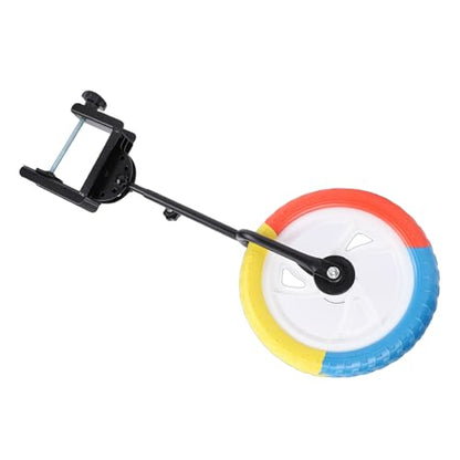MAVIS LAVEN Table Tennis Practice Trainer, Iron Stroke Trainer Wheel with Adjustable Arm for Home Use and Coordination Drills