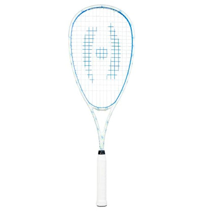 Harrow Junior Squash Racquet - color: White/Blue/Green