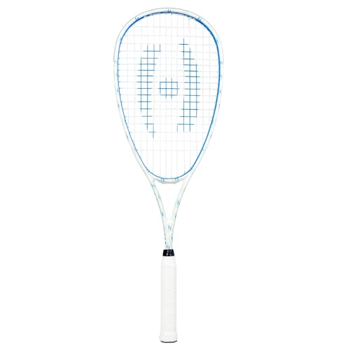 Harrow Junior Squash Racquet - color: White/Blue/Green
