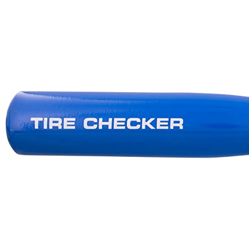 United Pacific 17" Aluminum Tire Checker Bat, Robust & Durable, Wrapped Handle, Truck Tire Checker Bat - ONE BAT - color: UP Blue