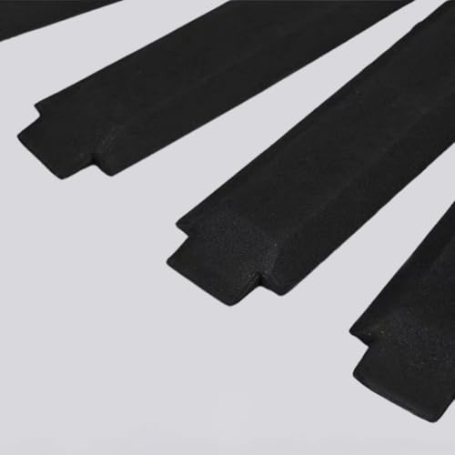 Pickleball Paddle Handle Cotton Cushion, 10-Pack, Extra Thick Replacement Accessories for Enhanced Comfort, Control, and Vibration Reduction, Black