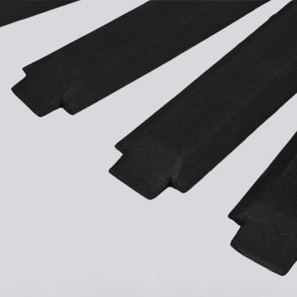 Pickleball Paddle Handle Cotton Cushion, 10-Pack, Extra Thick Replacement Accessories for Enhanced Comfort, Control, and Vibration Reduction, Black