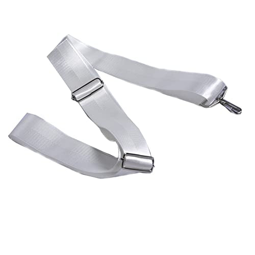 Tennis Net Center Strap - Regulation Nylon Net Adjuster with Metal Hook for Public Court