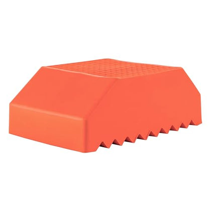Cannon Sports Football Kicking Tee - Durable Rubber Construction for Extra Points & Field Goals, Improves Accuracy and Distance - color: Orange