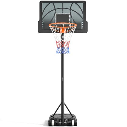 Yohood Kids Basketball Hoop, 3.6-7 FT Height Easy Adjustable, Portable Basketball Hoop Outdoor Indoor for Kids/Teens/Youth, 30" Backboard