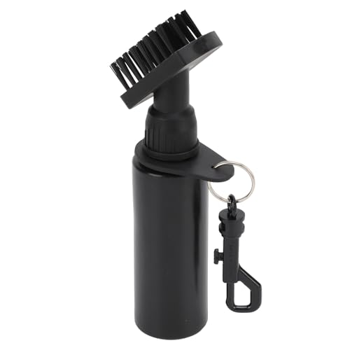 Portable Essential Cleaner Brush with Clip, 100ml Squeeze Water Bottle, Plastic Cleaning Tool for Deep Cleaning, Men and Women