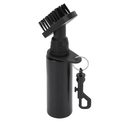 Portable Essential Cleaner Brush with Clip, 100ml Squeeze Water Bottle, Plastic Cleaning Tool for Deep Cleaning, Men and Women