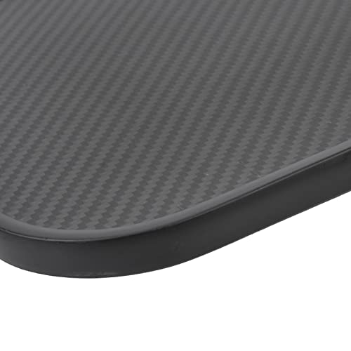 Carbon Fiber Paddle, Lightweight Portable Racquet with Polypropylene Honeycomb Core, Training Sports Equipment for Ball Control