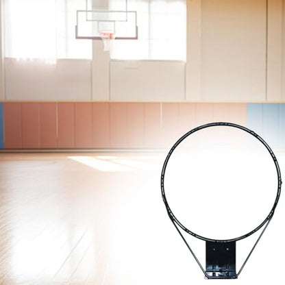 Basketball Hoop Repair Kit Wall Mounted Heavy Duty Replacement for Outdoor Use, Black
