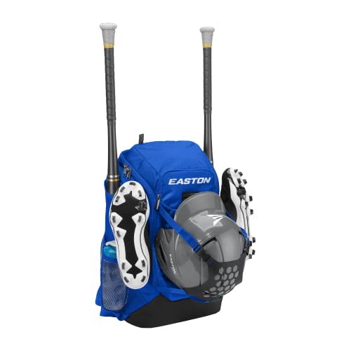Easton unisex-adult Walk-Off NX Backpack Equipment Bag |Baseball & Fastpitch Softball |Team Logo Panel|Multiple Colors - color: ROYAL-NX