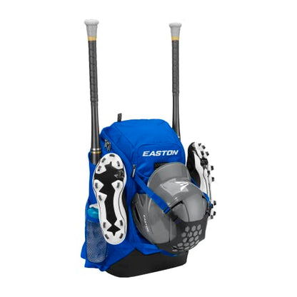 Easton unisex-adult Walk-Off NX Backpack Equipment Bag |Baseball & Fastpitch Softball |Team Logo Panel|Multiple Colors - color: ROYAL-NX